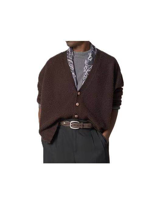 Foulard grigio antracite con motivo paisley Golden Goose | GUP01053.P000667.60318ANTHRACITE